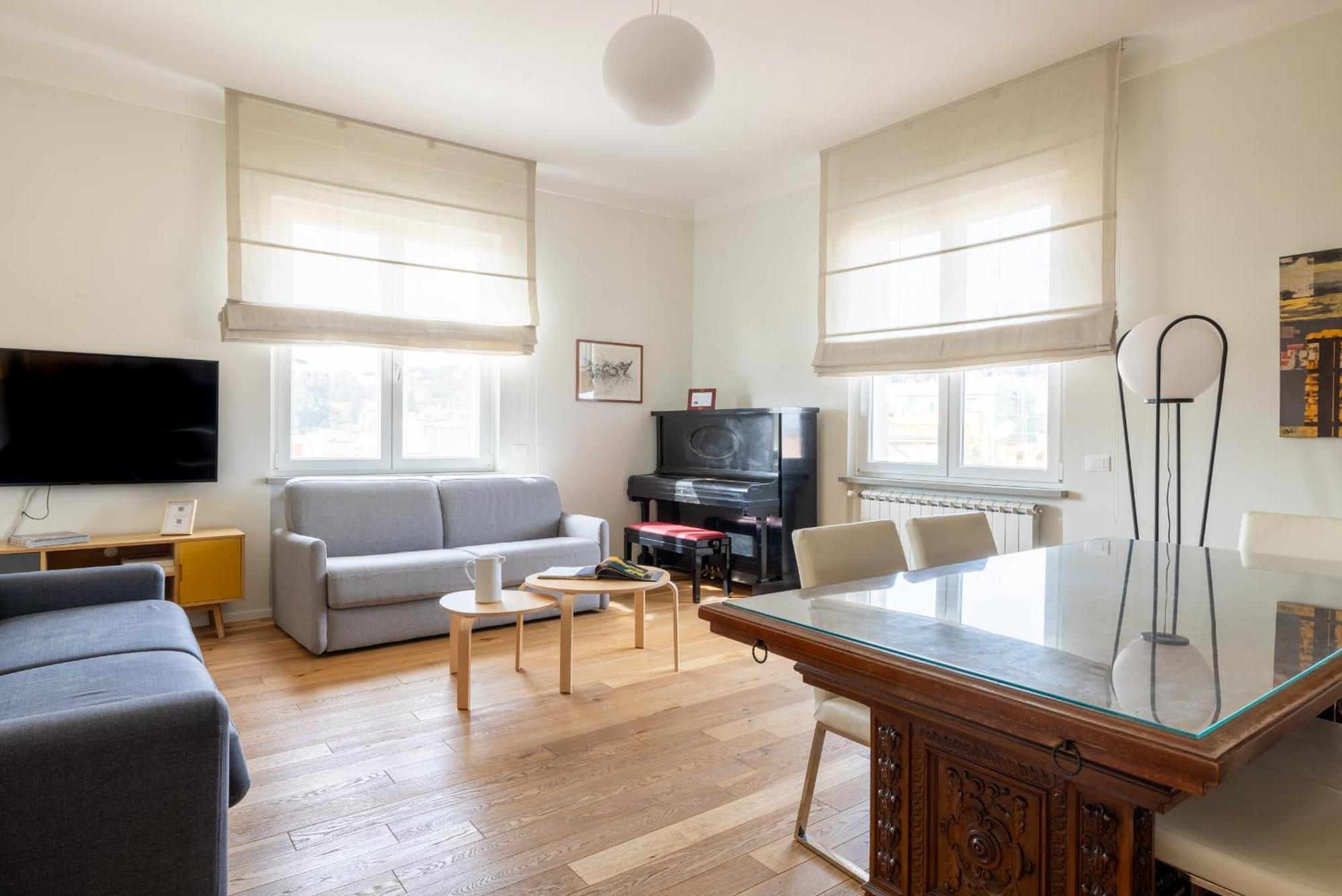 Top Floor Apt With Rooftop Terrace Near St. Peter Roma Ngoại thất bức ảnh
